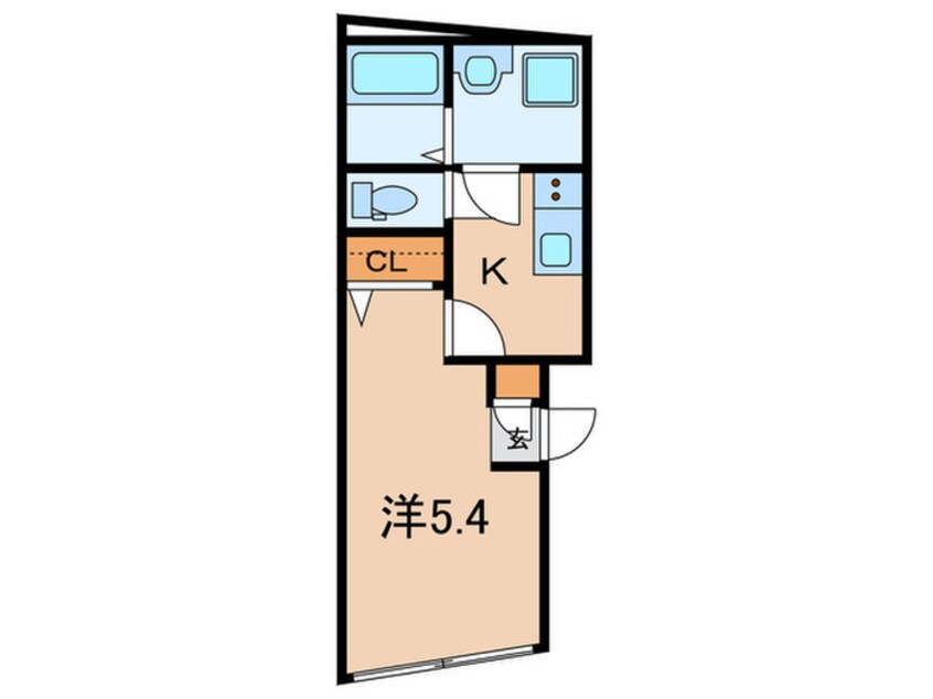 間取図 グランヒルズ田端