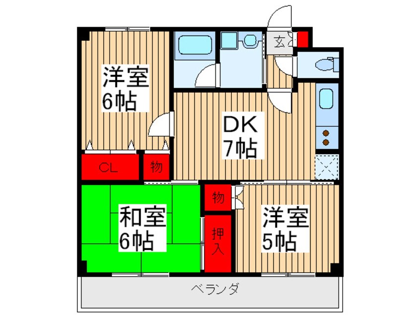 間取図 志幸83グランデⅠ