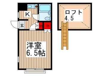 間取図 プラザ・ドゥ・ドミノ