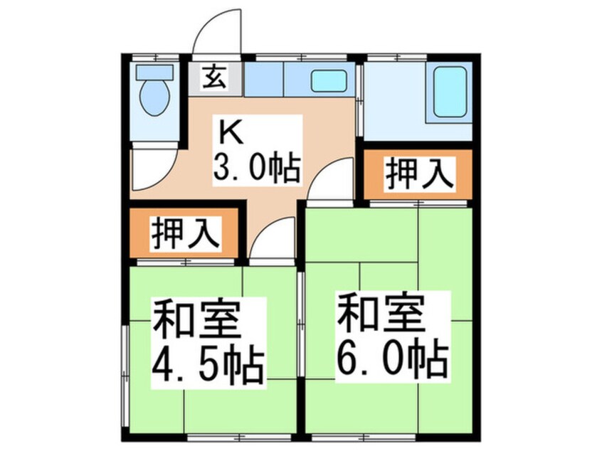 間取図 曙荘