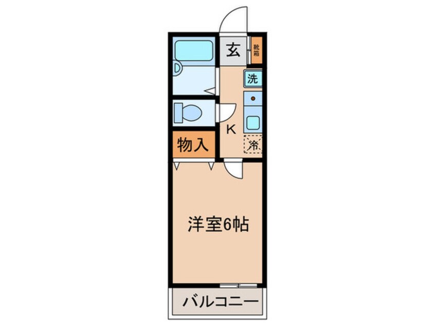 間取図 セジュ－ルハイム