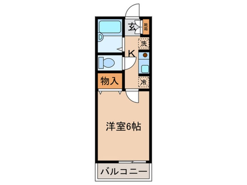 間取図 セジュ－ルハイム