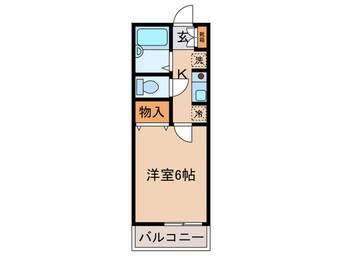 間取図 セジュ－ルハイム