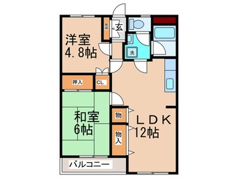 間取図 ニュ－ライフ学園