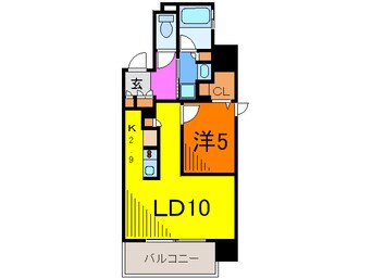 間取図 Park Axis新御徒町East