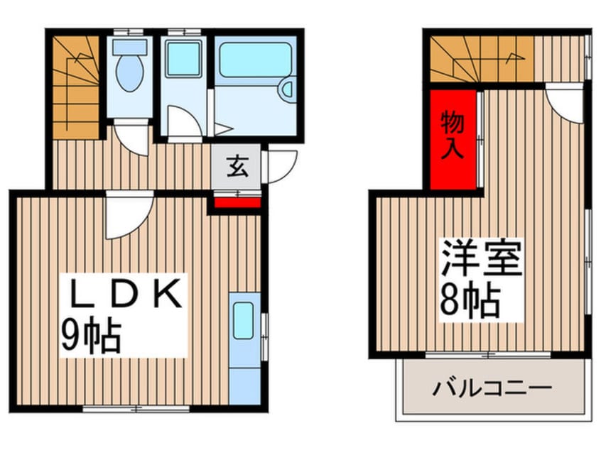 間取図 第三サンハイツ神明