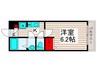 リブリ・クレール江北 1Kの間取り