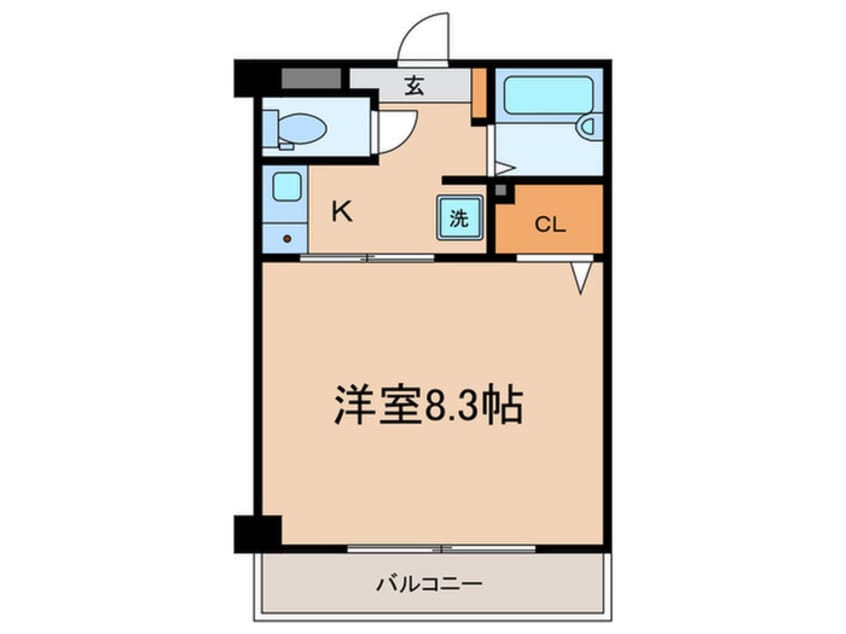 間取図 クリーンガーデン御茶ノ水