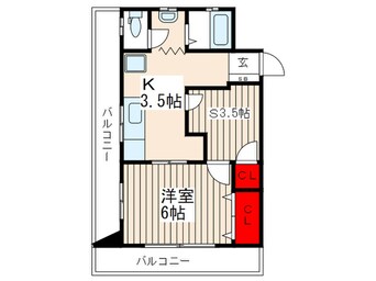 間取図 コーポ塚田