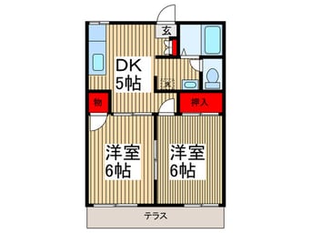 間取図 メゾンかしわ
