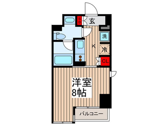 間取り図 セリ－ズ門前仲町