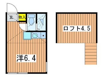 間取図 ユナイト井土ヶ谷オブリガード