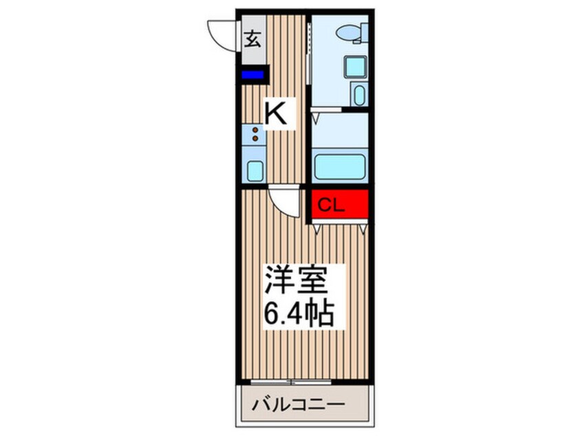 間取図 木もれ陽ショコラ