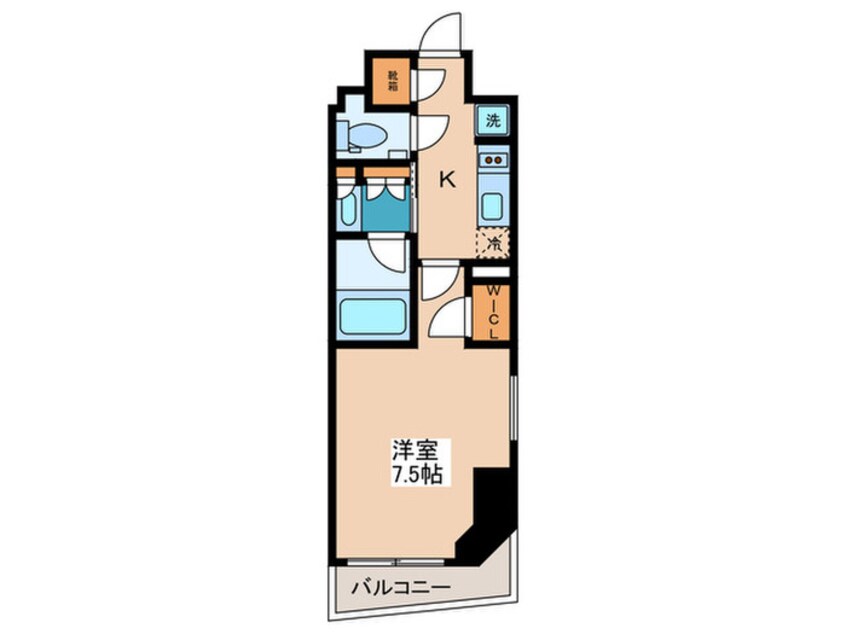 間取図 ザ・パークハビオ中野新橋