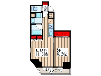 間取図 ザ・パークハビオ中野新橋