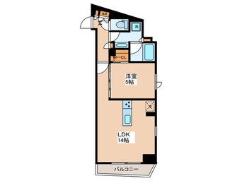 間取図 ザ・パークハビオ中野新橋