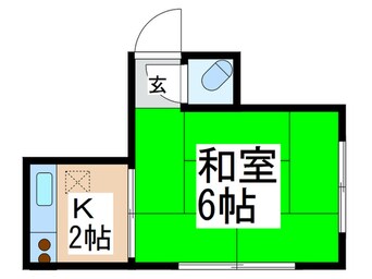 間取図 馬場荘