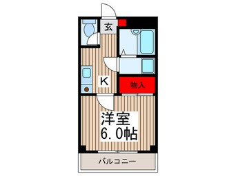 間取図 サニーフラット