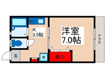 間取図 ロイヤルハイツ金子