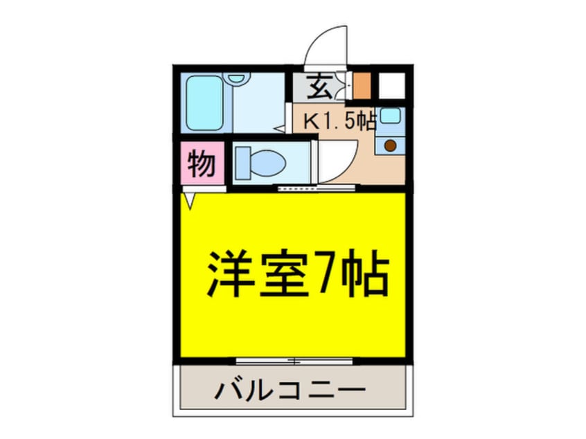 間取図 メゾン　サラ
