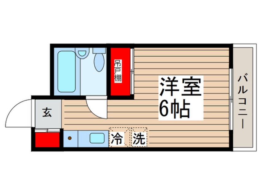 間取図 エースピア錦糸