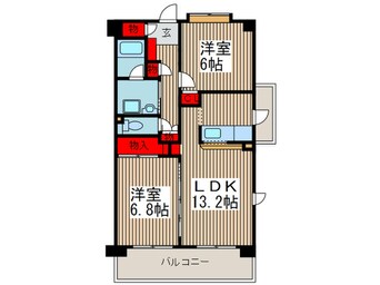 間取図 テラス・コンコード