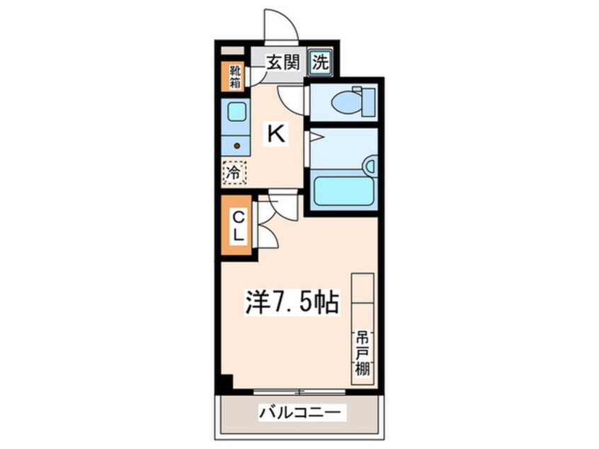 間取図 ルイーネ調布