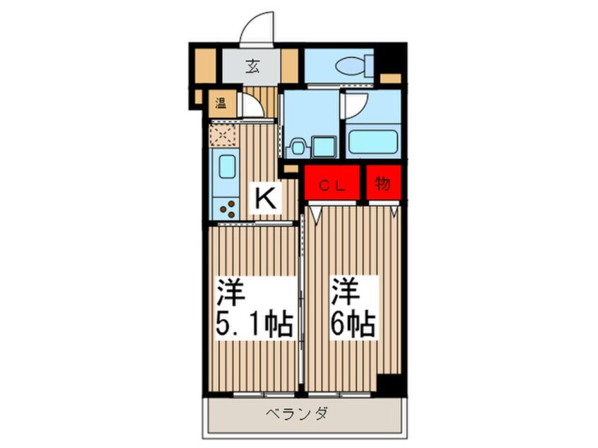 間取図 ザ　イースト　スクエア