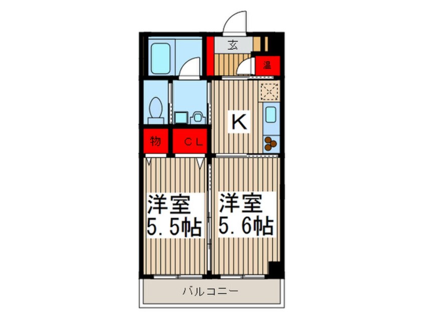 間取図 ザ　イースト　スクエア