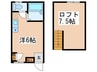 ミヨシハイツ 1Rの間取り