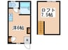 ミヨシハイツ 1Rの間取り