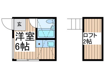 間取図 第六コーポ稲垣