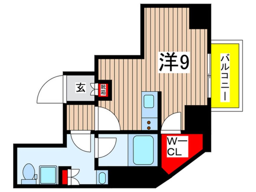 間取図 セジョリ東陽町（304）