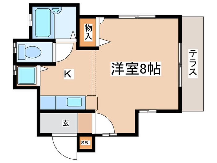 間取り図 ジョリー・モカ
