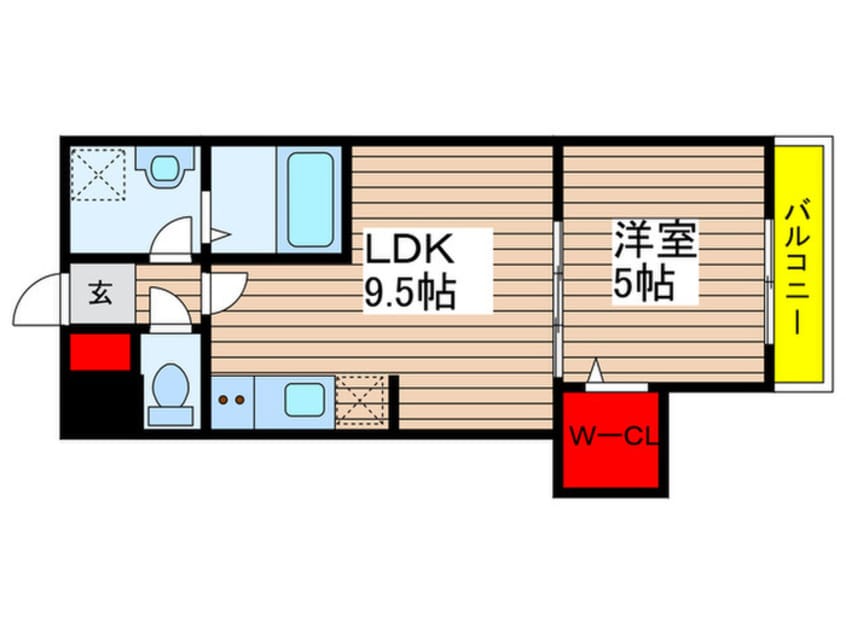 間取図 Ｒｅｇｕｌｕｓ 緑が丘