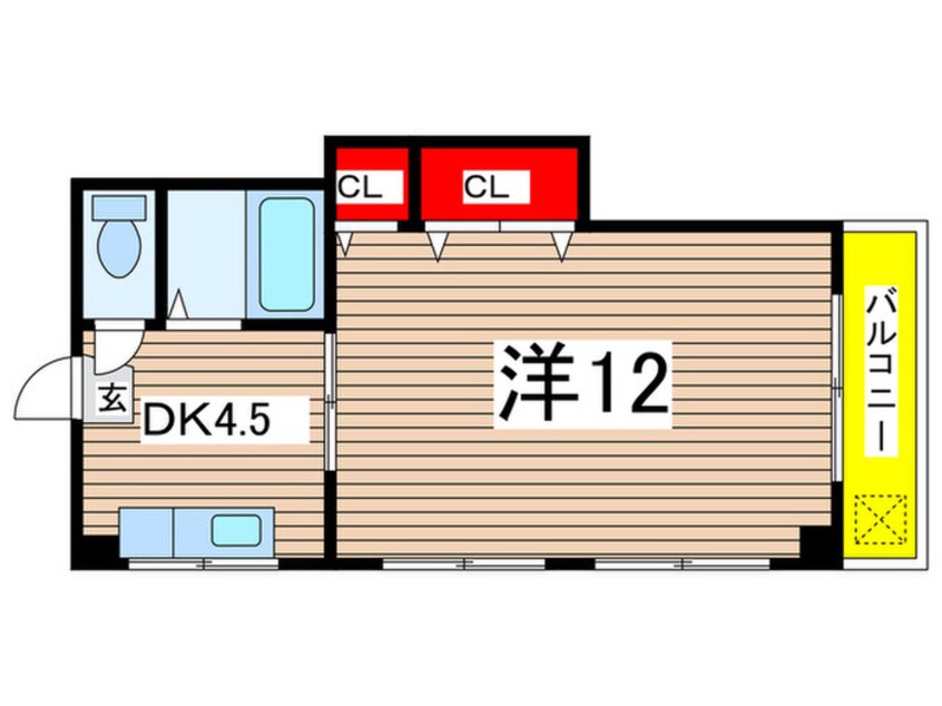 間取図 カーサ八木