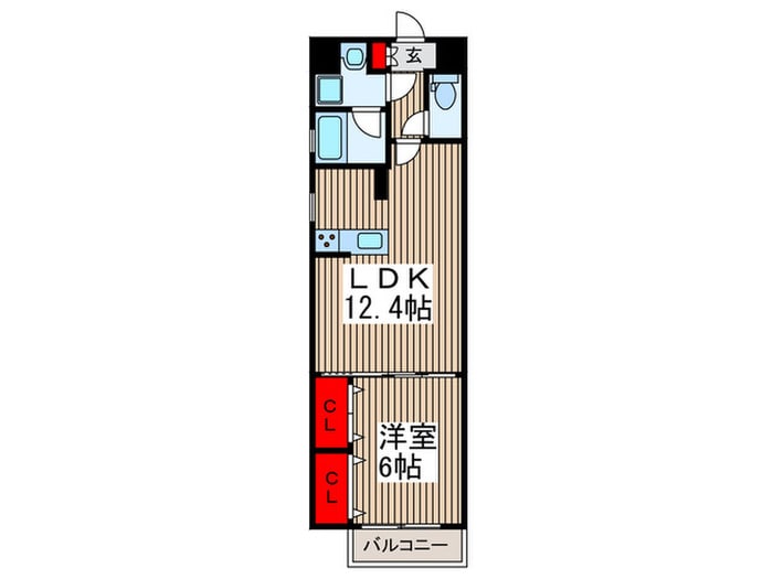 間取り図 エクセルシティ戸田公園