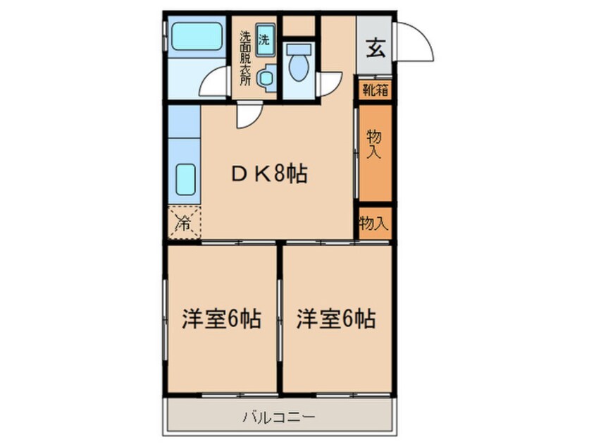 間取図 サンハイツ加藤