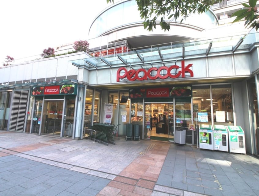 ピーコック(スーパー)まで450m ﾊﾟｰｸｱｸｼｽ日本橋浜町ﾚｼﾞﾃﾞﾝｽ