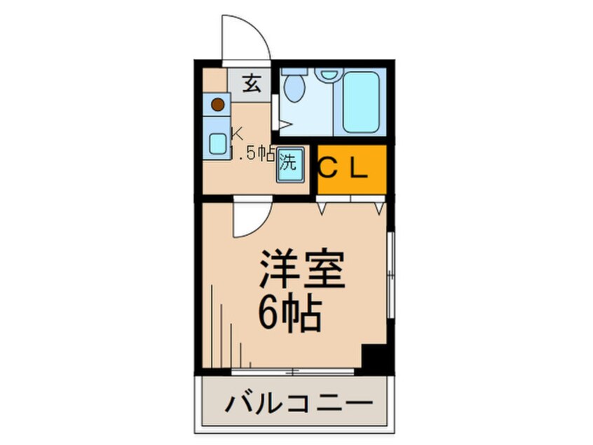 間取図 第１６シンエイビル