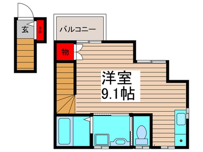 間取り図 Ｕｎ・Ｒｉｖａｊｅ