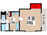 ハイツＹＡＭＡＤＡ 1Kの間取り