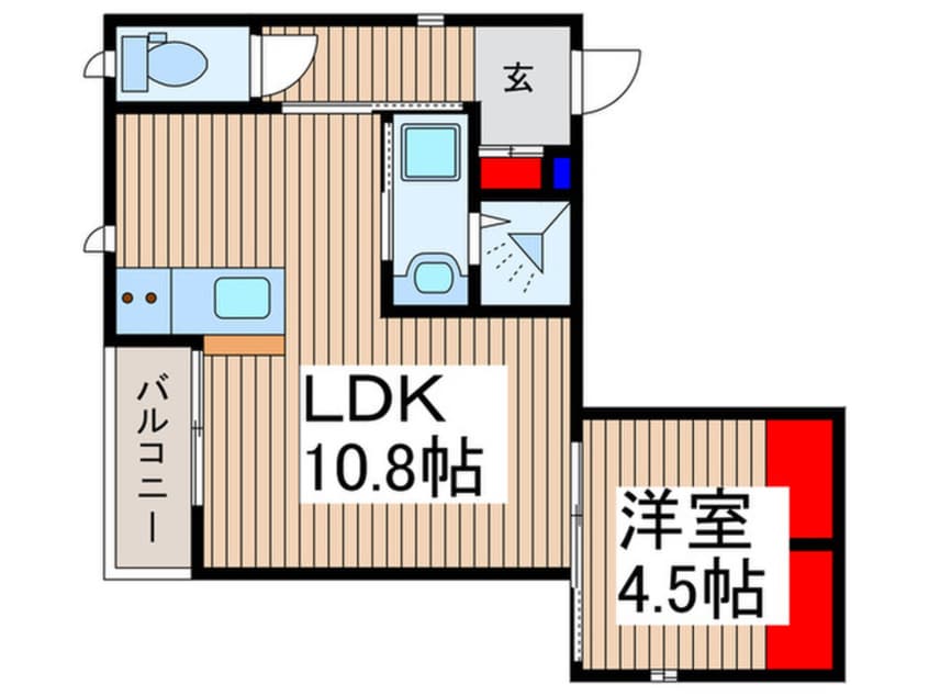 間取図 仮)Fortuna