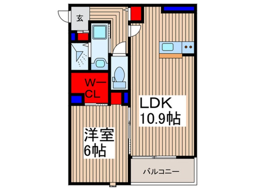 間取図 仮)Fortuna