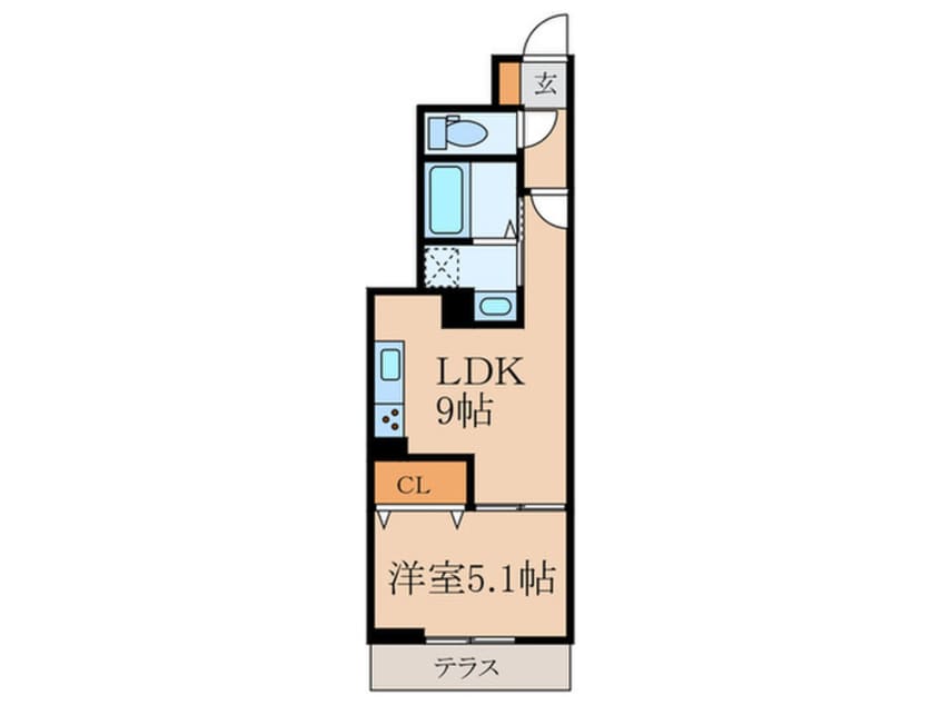 間取図 セレスティア上鷺宮