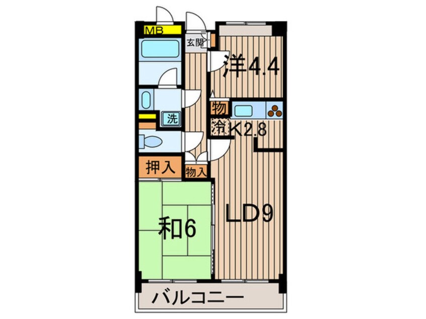 間取図 ステラコート