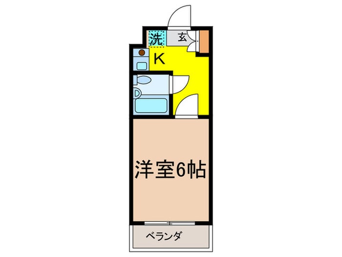 間取り図 メゾンエクレ－レ江古田
