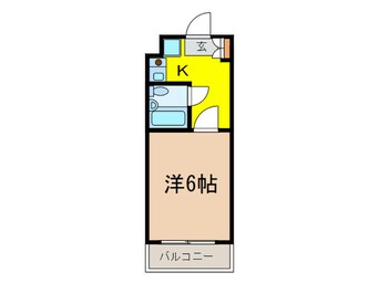 間取図 メゾンエクレ－レ江古田