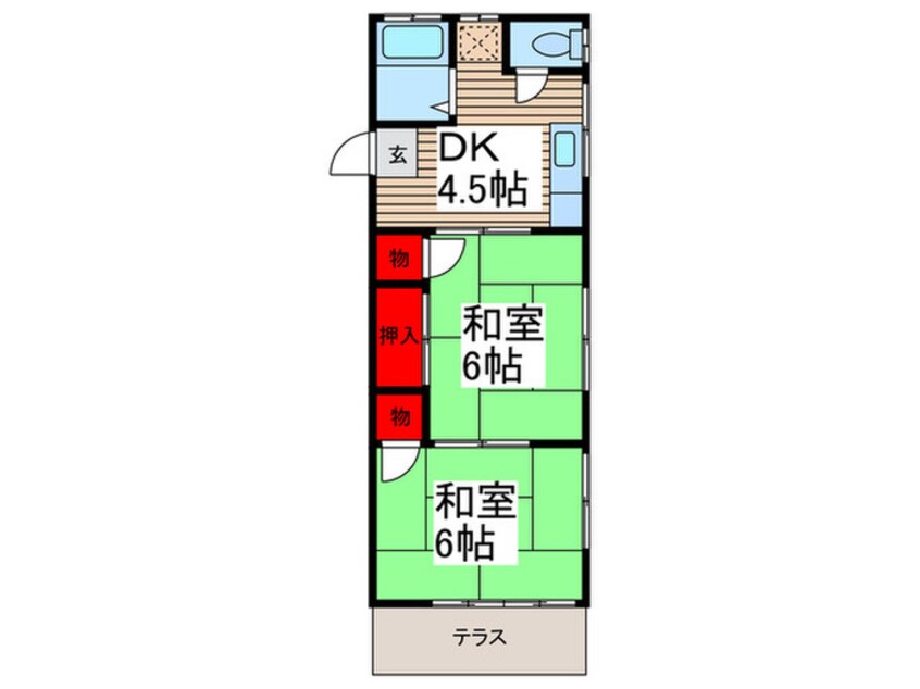 間取図 高松ハイム