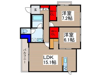 間取図 ステイヒル宮町